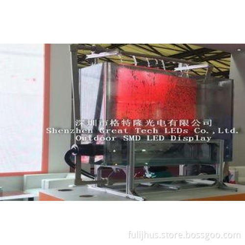 Ultra Thin 8mm Outdoor SMD LED Display , Large LED Display